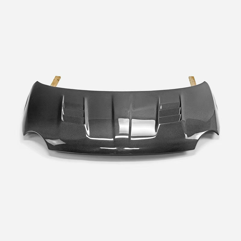 Load image into Gallery viewer, REAL Abarth 500 carbon bonnet