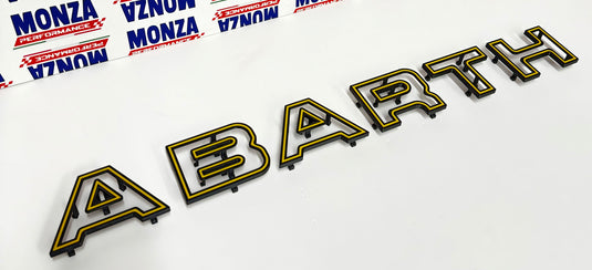 Scritta ABARTH griglia anteriore Restyling