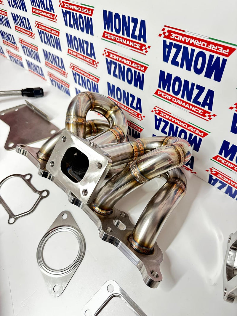 Carica immagine in Galleria Viewer, Kit collettori a cuore 500 /Punto Abarth per turbo TD04
