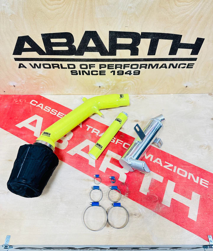 Carica immagine in Galleria Viewer, Abarth 500 Kit completo Aspirazione diretta bassa Monza Performance con vaschetta tergicristallo