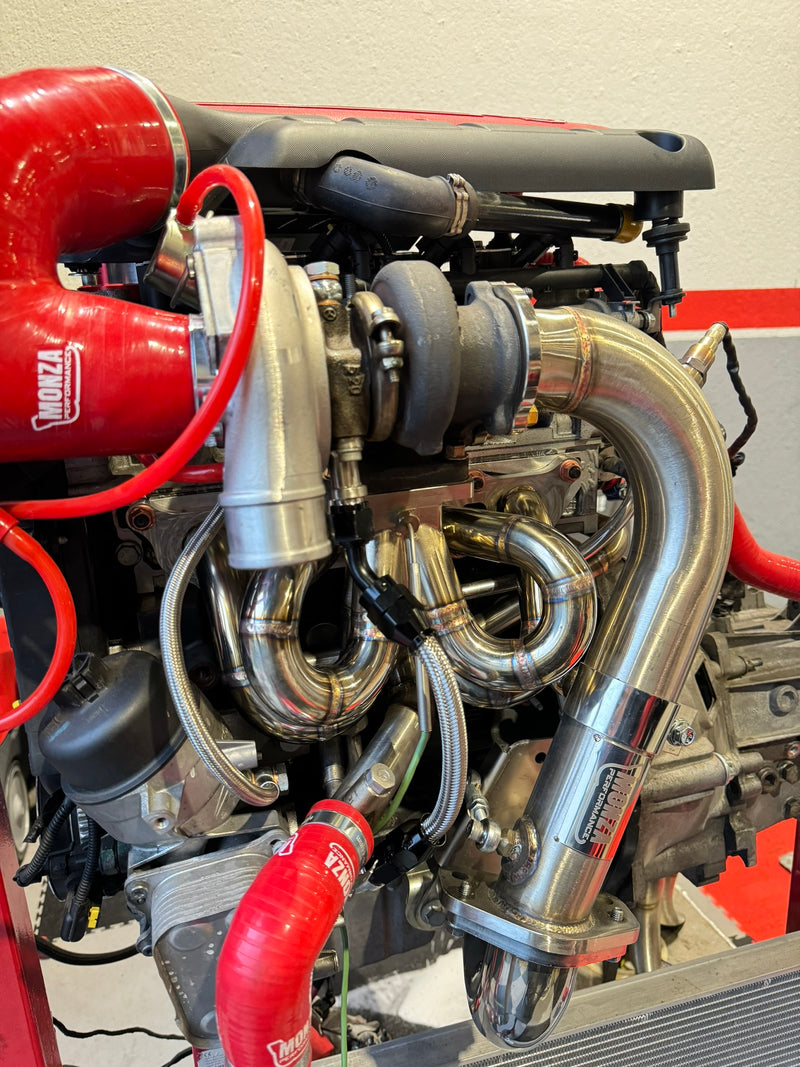 Carica immagine in Galleria Viewer, Kit collettori a cuore ultra-premium 2.0 500/Punto Abarth per turbo TD04