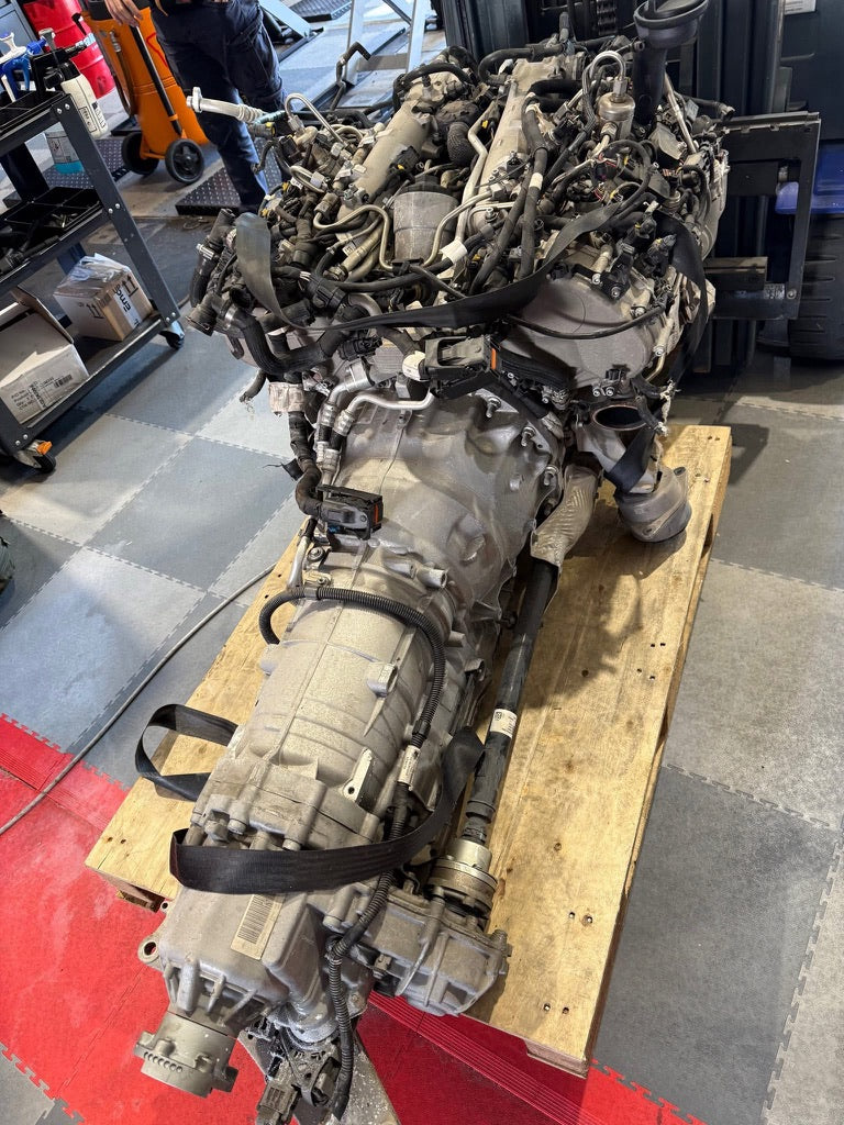 Carica immagine in Galleria Viewer, MOTORE USATO 670052722 COMPLETO ALFA ROMEO STELVIO QUADRIFOGLIO 510HP 2.9 BITURBO 30,714KM PERCORSI