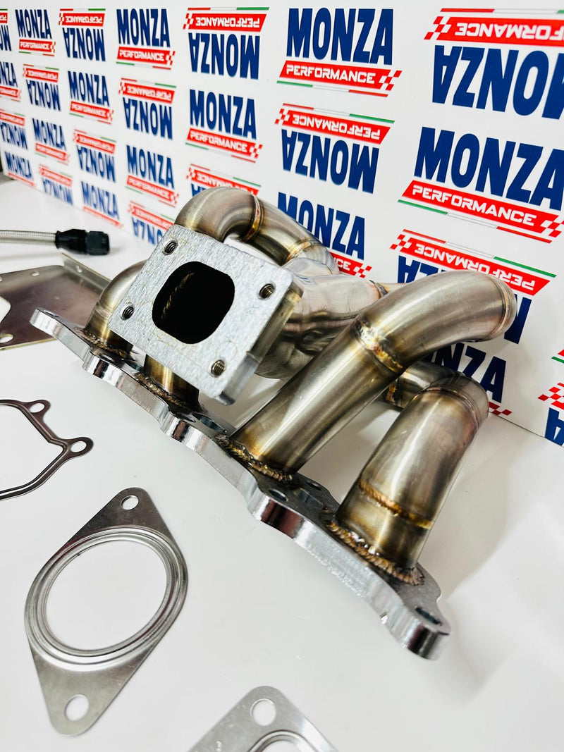 Carica immagine in Galleria Viewer, Kit collettori a cuore ( street ) 500 /Punto Abarth per turbo TD04