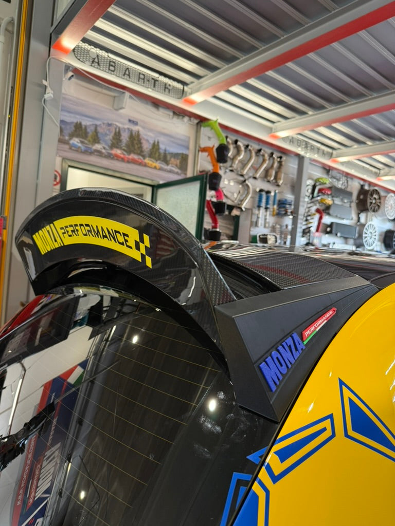 Carica immagine in Galleria Viewer, Spoiler regolabile in carbonio 695 Monza performance