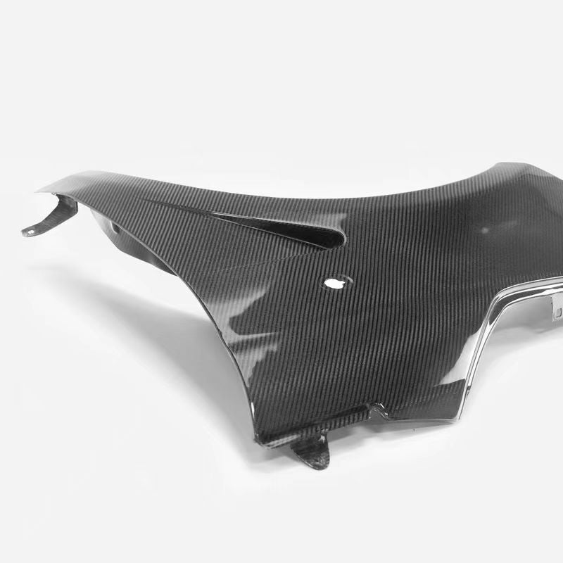 Load image into Gallery viewer, REAL Abarth 500 Carbon Fiber Mudguards
