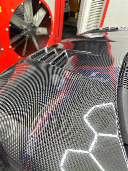 Cofano in carbonio VERO abarth 500