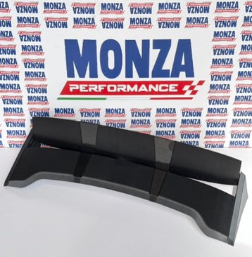 Carica immagine in Galleria Viewer, Spoiler regolabile in ABS verniciabile con inserti in carbonio 695 Monza performance