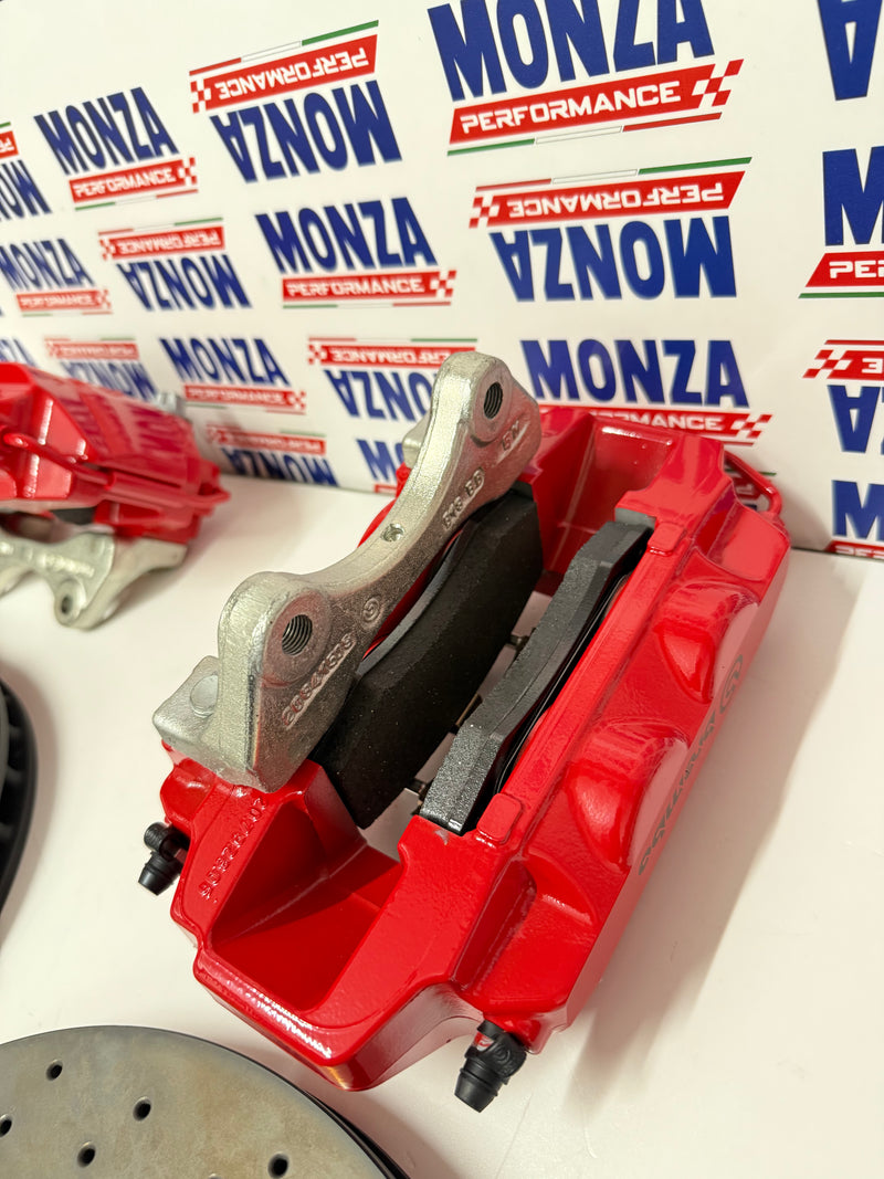 Carica immagine in Galleria Viewer, Impianto frenante Brembo per Abarth 595/695/500 305 4 pompanti ORIGINALE ABARTH BLACK FRIDAY