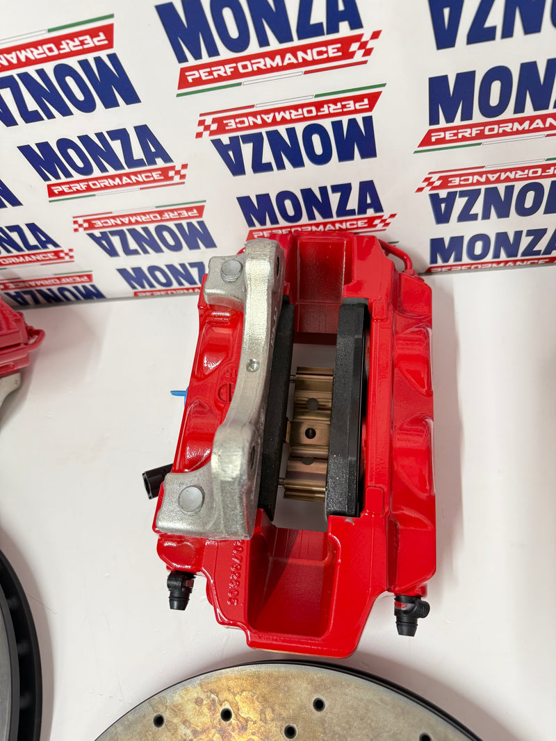 Carica immagine in Galleria Viewer, Impianto frenante Brembo per Abarth 595/695/500 305 4 pompanti ORIGINALE ABARTH BLACK FRIDAY