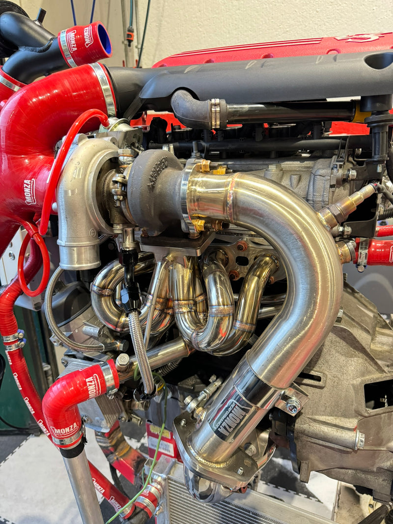 Carica immagine in Galleria Viewer, Kit collettori a cuore ultra-premium 2.0 500/Punto Abarth per turbo TD04