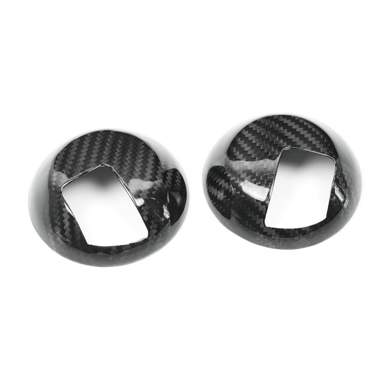 Carica immagine in Galleria Viewer, Coppia Cover Maniglie Interne in CARBONIO Abarth 595 - 695 - Fiat 500