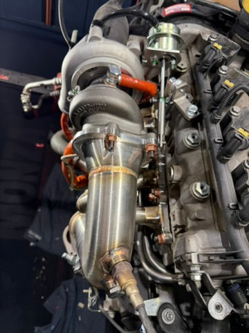 Load image into Gallery viewer, Ultra-premium 2.0 500/Punto Abarth heart manifold kit for TD04 turbo