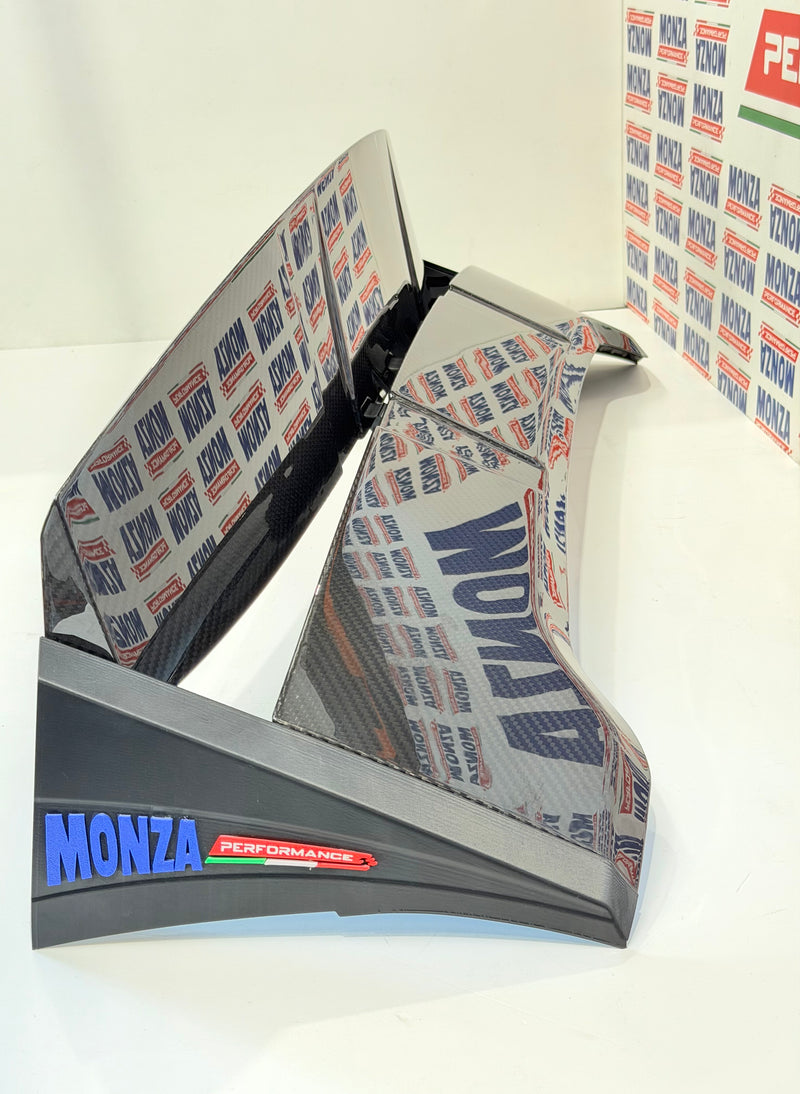 Carica immagine in Galleria Viewer, Spoiler regolabile in carbonio 695 Monza performance