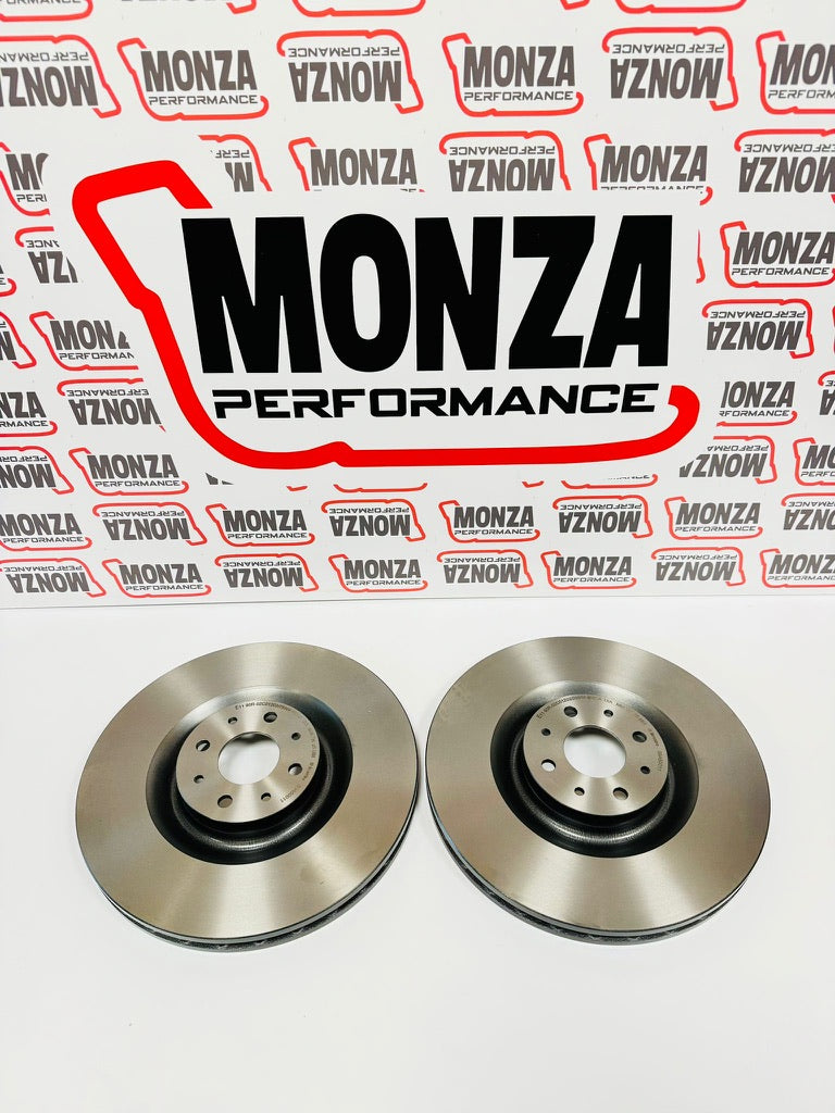 Carica immagine in Galleria Viewer, Dischi freno brembo 330 mm 500 abarth lisci