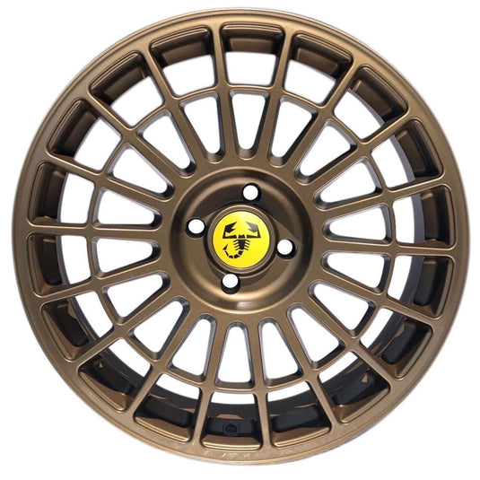 4 Cerchi wheels Montecarlo 7.5x17 4x98 ET30 58.1 500 Abarth NAD made in Italy