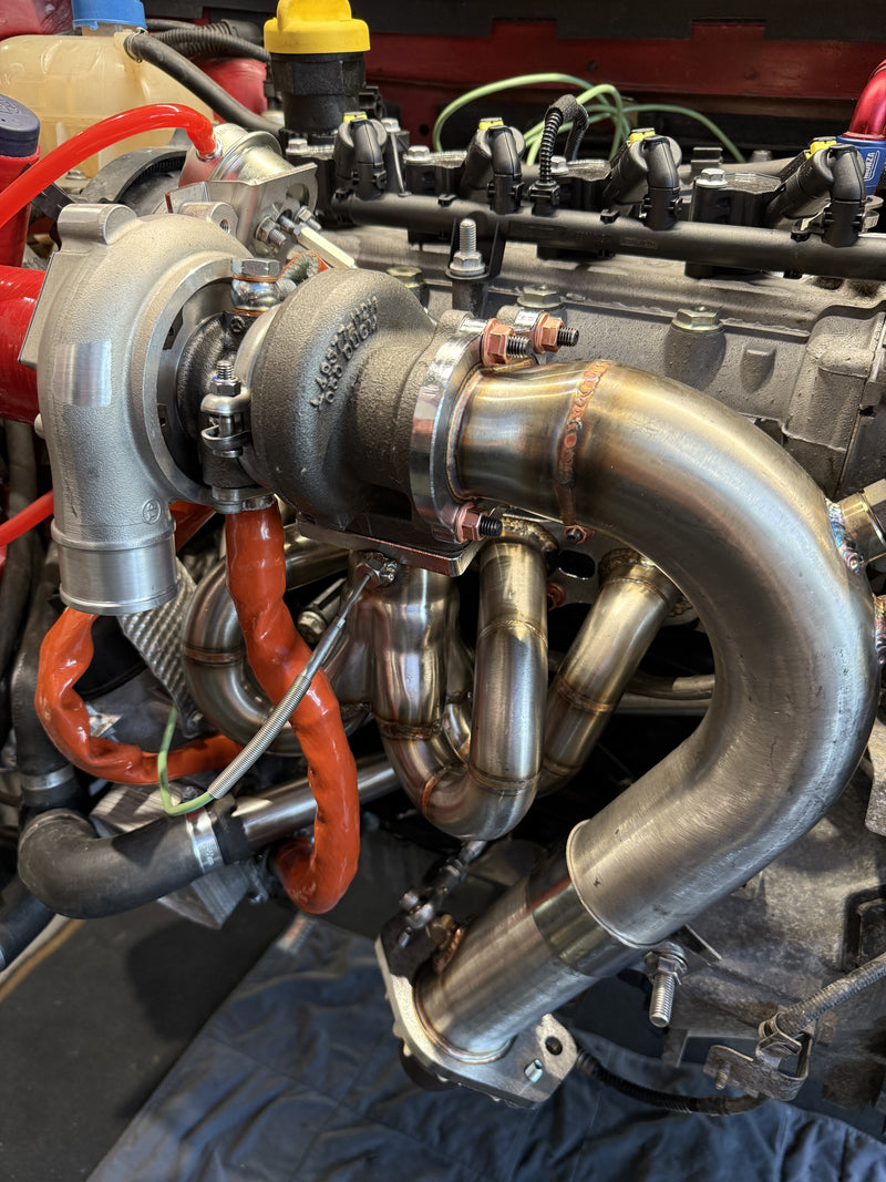 Carica immagine in Galleria Viewer, Kit collettori a cuore Street 2.0 500 /Punto Abarth per turbo TD04