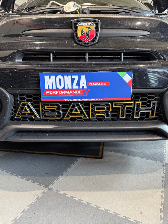Scritta ABARTH griglia anteriore Restyling