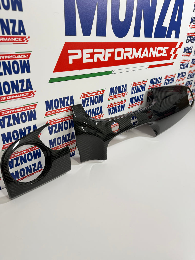 Carica immagine in Galleria Viewer, Cover Plancia in CARBONIO per Abarth 500 - 695 - Restyling