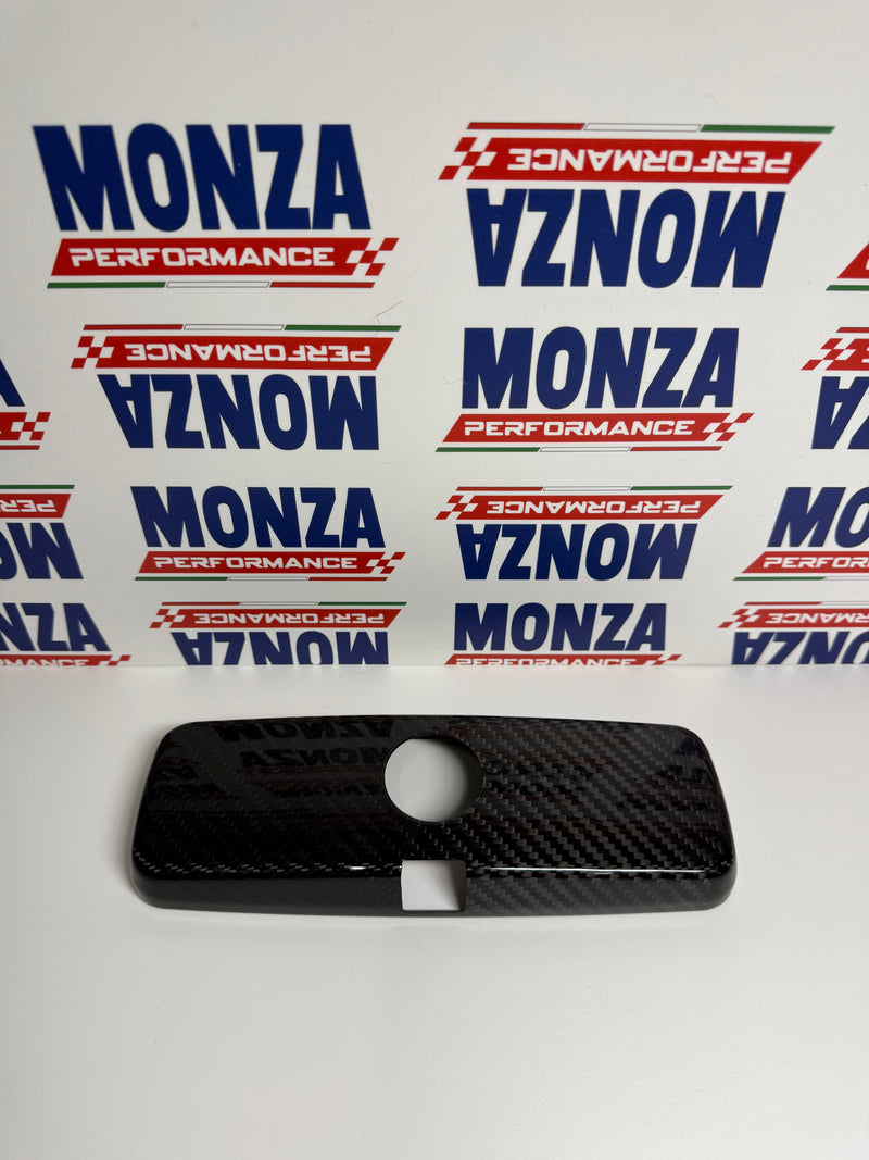 Carica immagine in Galleria Viewer, Cover specchietto retrovisore interno in CARBONIO Fiat 500 Abarth - 595 - 695 - Fiat 500 - Punto