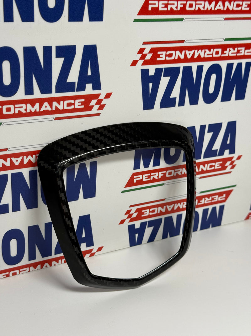 Carica immagine in Galleria Viewer, Cover Logo Posteriore in CARBONIO Fiat 500 Abarth 595 - 695