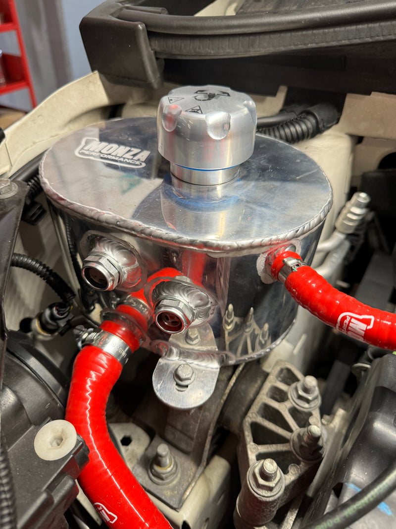 Carica immagine in Galleria Viewer, Abarth 500 vaschetta acqua alluminio