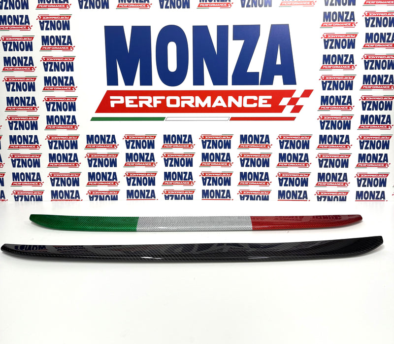 Carica immagine in Galleria Viewer, Cover Splitter estrattore posteriore in CARBONIO Fiat 500 Abarth - 595 - 695 - Restyling - diverse finiture