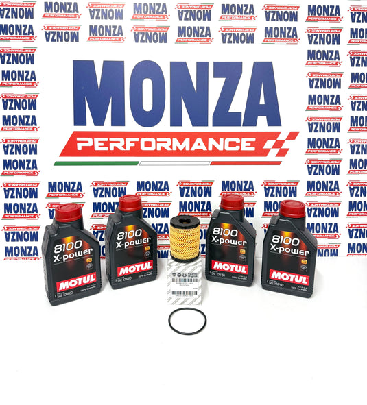 Kit Tagliando  olio motore Abarth Motul 10w60 ideale per vetture mod 1446 e td04
