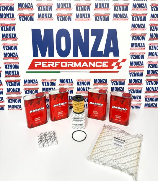 Kit Tagliando  olio motore Abarth Pakelo completo krypton racing 10w60