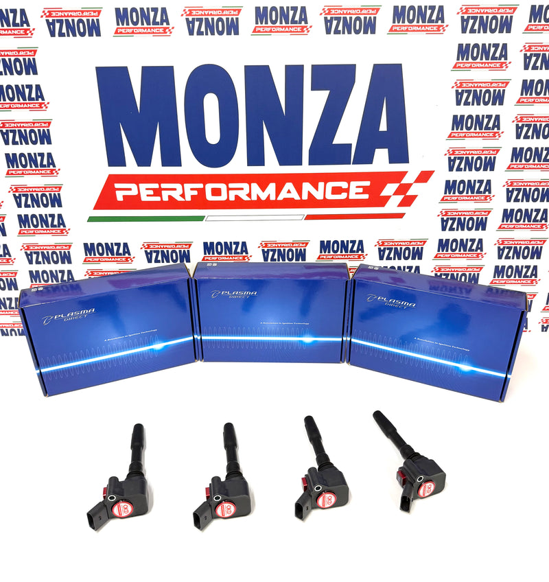 Carica immagine in Galleria Viewer, Set di 4 bobine per Volkswagen Golf GTI 2.0 2013 + Okada Projects - Plasma Direct OKD-EUPD4002112R