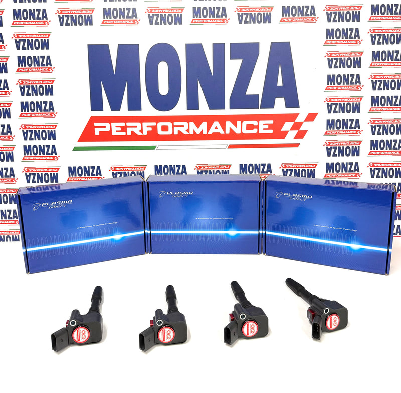 Carica immagine in Galleria Viewer, Set di 4 bobine per Volkswagen Golf GTI 2.0 2013 + Okada Projects - Plasma Direct OKD-EUPD4002112R