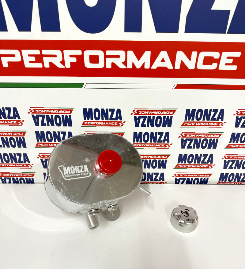 Carica immagine in Galleria Viewer, Abarth 500 vaschetta acqua alluminio + Tappo Biposto