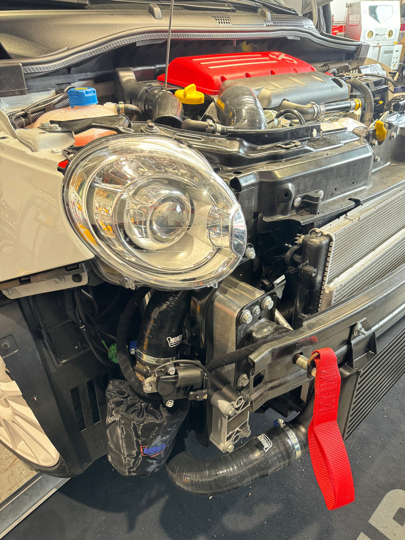 Carica immagine in Galleria Viewer, Abarth 500 aspirazione doppia con valvola e cassa filtro