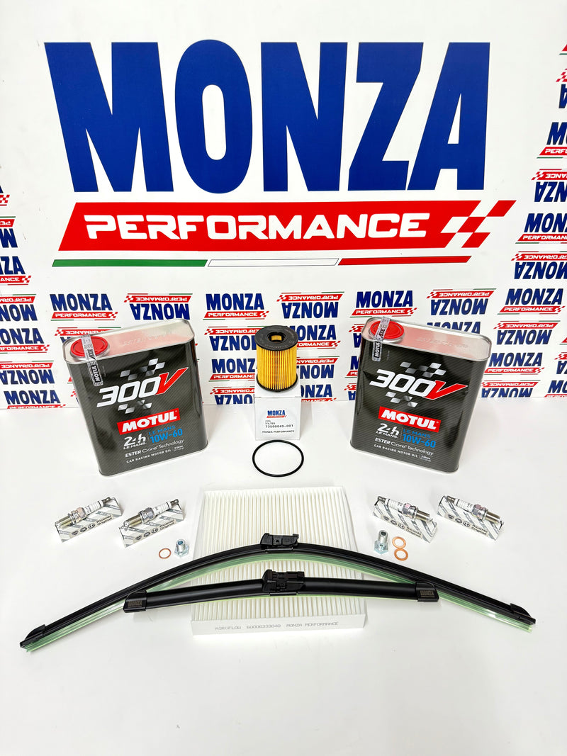 Carica immagine in Galleria Viewer, Kit Tagliando olio motore Abarth Motul 300V Le Mans completo Monza performance