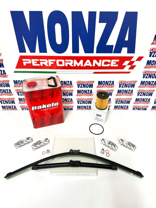 Kit Tagliando olio motore Abarth Pakelo 10w60 completo Monza performance