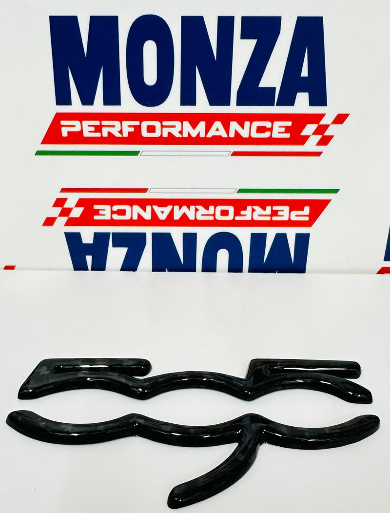 Carica immagine in Galleria Viewer, Cover logo 595 Plancia in CARBONIO Fiat 500 Abarth - 595 -