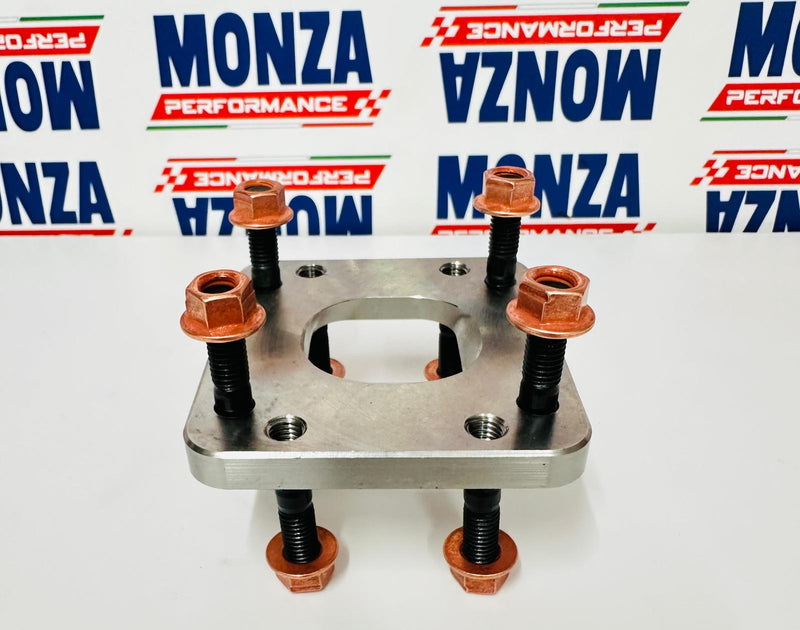 Carica immagine in Galleria Viewer, Kit Flangia Montaggio TD04 turbina Fiat 500 Abarth 1.4 T-Jet Turbo Adattamento