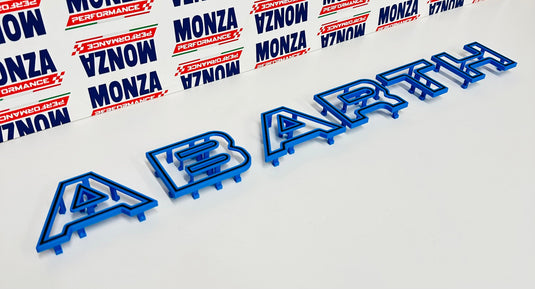 Scritta ABARTH griglia anteriore Restyling