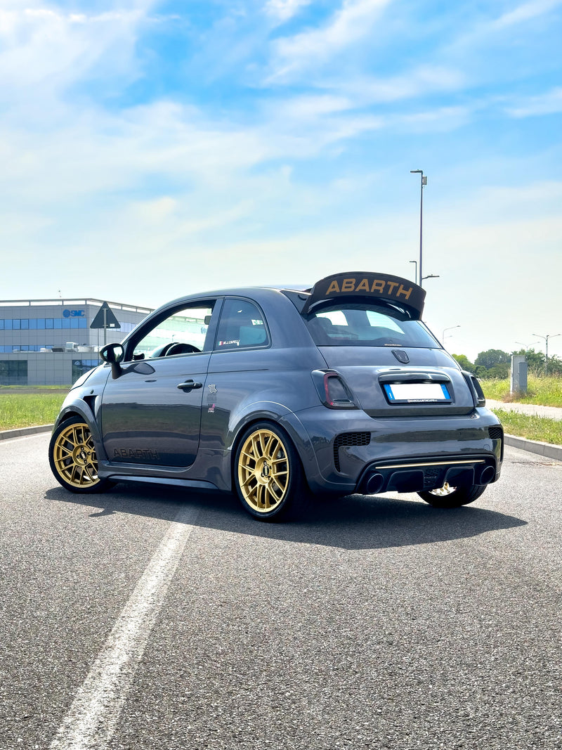 Carica immagine in Galleria Viewer, SET 4 CERCHI FONDMETAL 9ESSE DA 17" PER 500/595 ABARTH