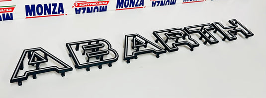 Scritta ABARTH griglia anteriore Restyling