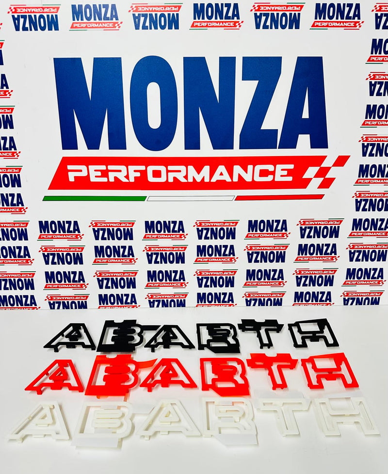 Carica immagine in Galleria Viewer, Scritta ABARTH griglia anteriore Pre-Restyling