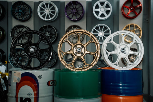 4 Cerchi GMP RACEWAY 17x7 et30 4x98 cb58,1 Abarth NAD made in Italy