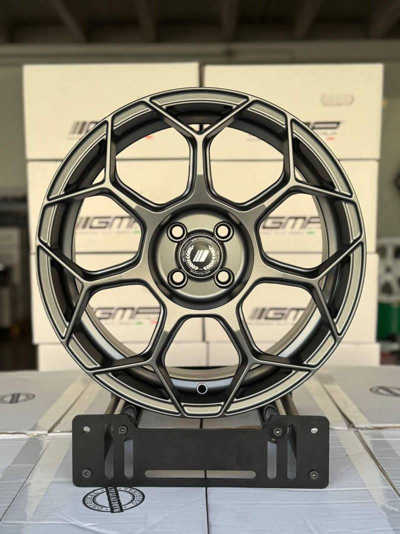 Carica immagine in Galleria Viewer, 4 Cerchi GMP RACEWAY 17x7 et30 4x98 cb58,1 Abarth NAD made in Italy