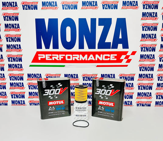 Kit Tagliando  olio motore Abarth Motul 300V Le Mans 10W60