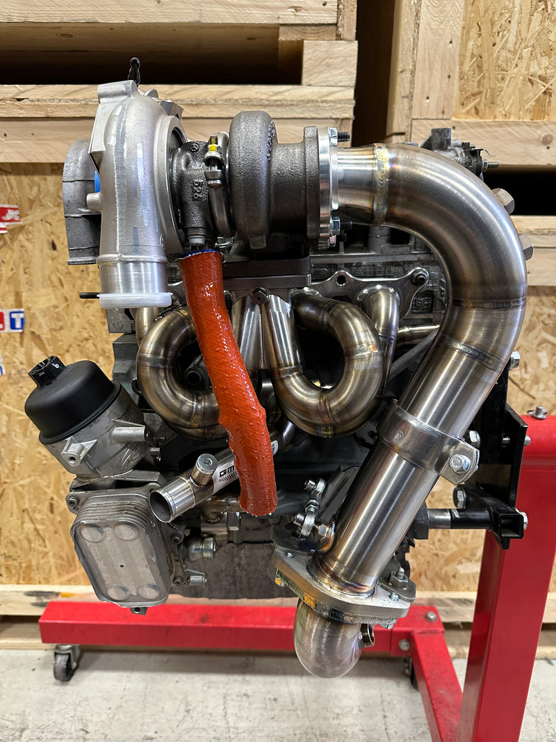 Carica immagine in Galleria Viewer, Kit Collettori in acciaio GMC racing per turbo Td04