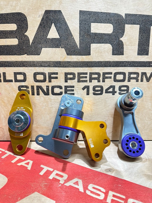 kit 3 Supporti motore 500 abarth Dna racing fast Road