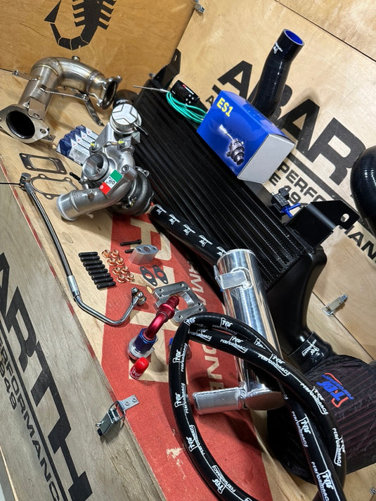Kit Elaborazione per 595/695/500 Abarth 1.4 T-Jet - Turismo/Competizione TD04 - STAGE 3 - 260 CV