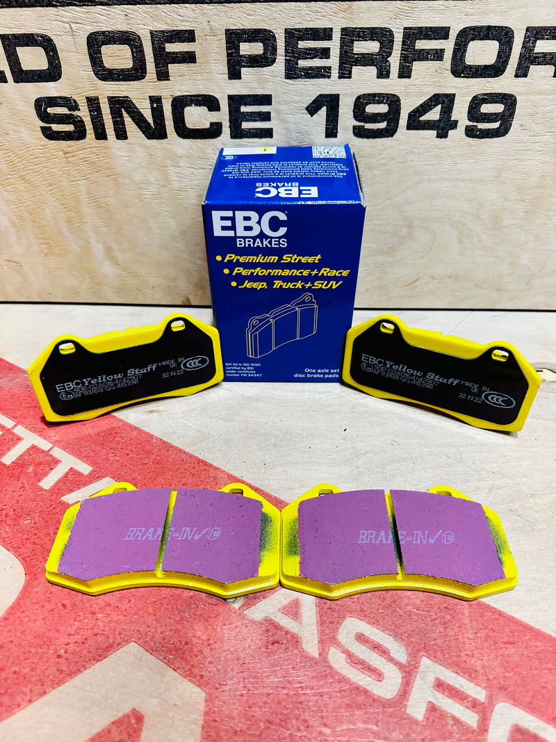 Carica immagine in Galleria Viewer, Set Pastiglie Freno Anteriori – Ebc Yellow Stuff – DISCO 305 mm brembo 4 pompanti