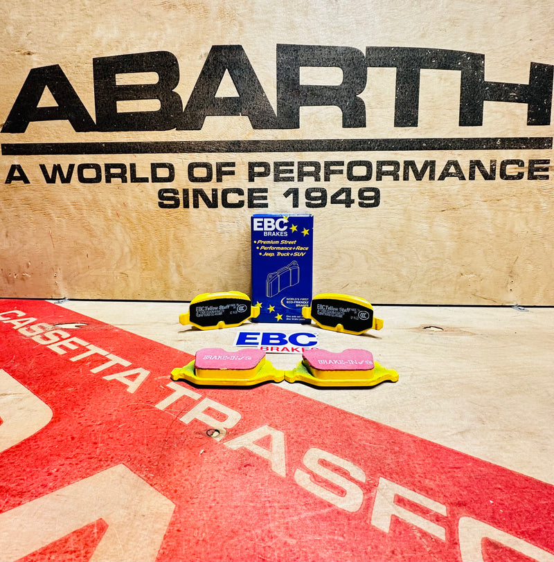 Carica immagine in Galleria Viewer, Pastiglie EBC YELLOW anteriori 500 abarth pinza 330 mm 4 pompanti