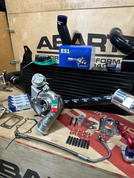 Kit Elaborazione per 595/695/500 Abarth 1.4 T-Jet - Turismo/Competizione TD04 - STAGE 3 - 260 CV