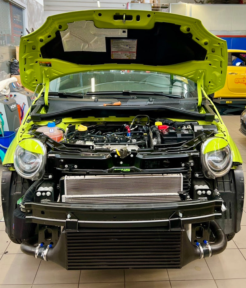 Carica immagine in Galleria Viewer, intercooler kit 9 litri Abarth 500/595/695 bar & plate